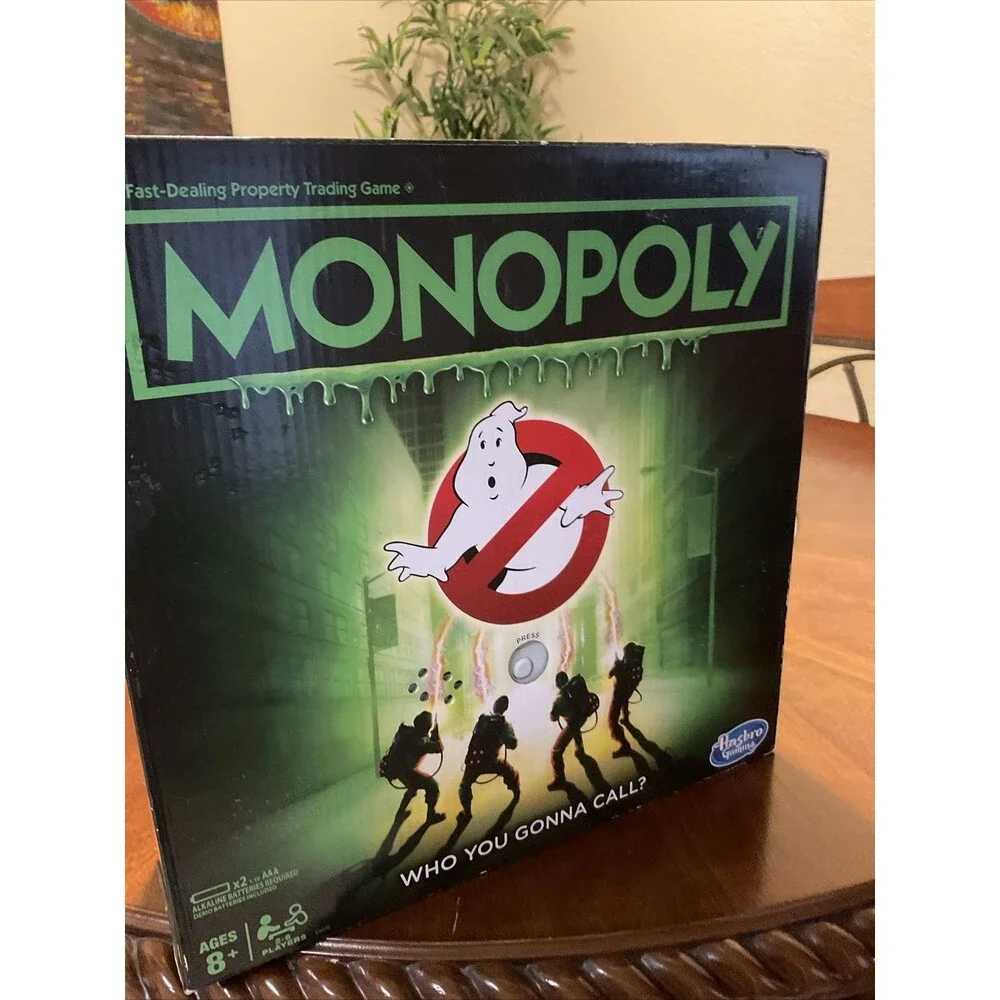 Monopoly Game: Ghostbusters Edition with Theme Song Fast-Dealing Property Game